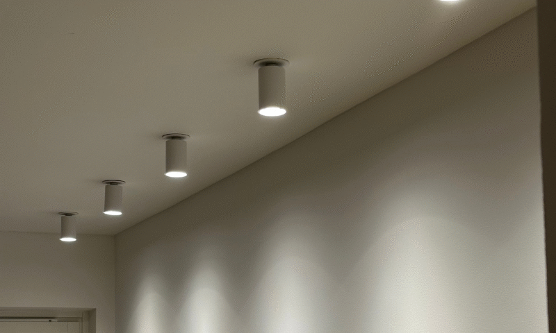 Valaisimien asennusprojekti kerrostalossa Turussa